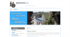 Desktop Screenshot of jachymov.cz